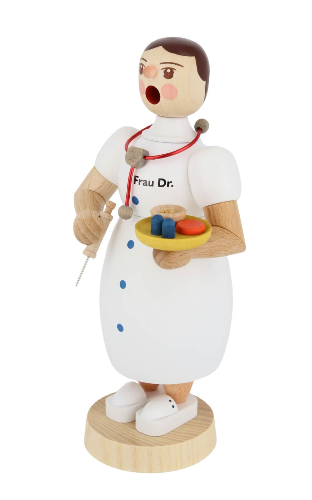 Smoking Man Doctor, 18 cm / 7 inch by Richard Glässer_3