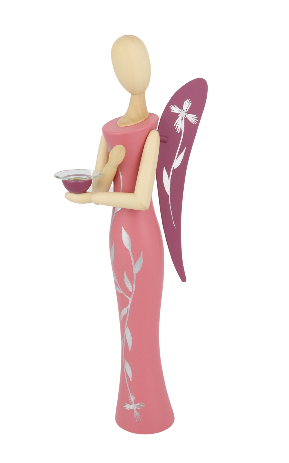 Engel - Sternkopf Sweet Romance, stehend, 25 cm von Holzkunst Gahlenz_1
