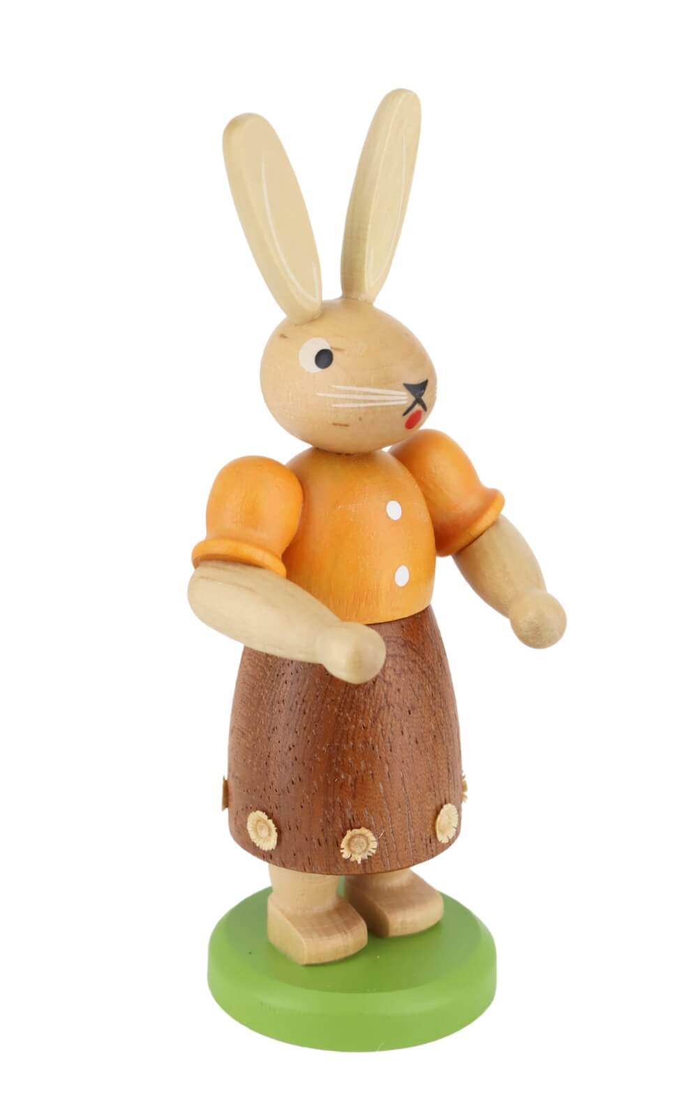 Osterhase - Mutter mit Kinderwagen, 11 cm, farbig von Müller Kleinkunst_3