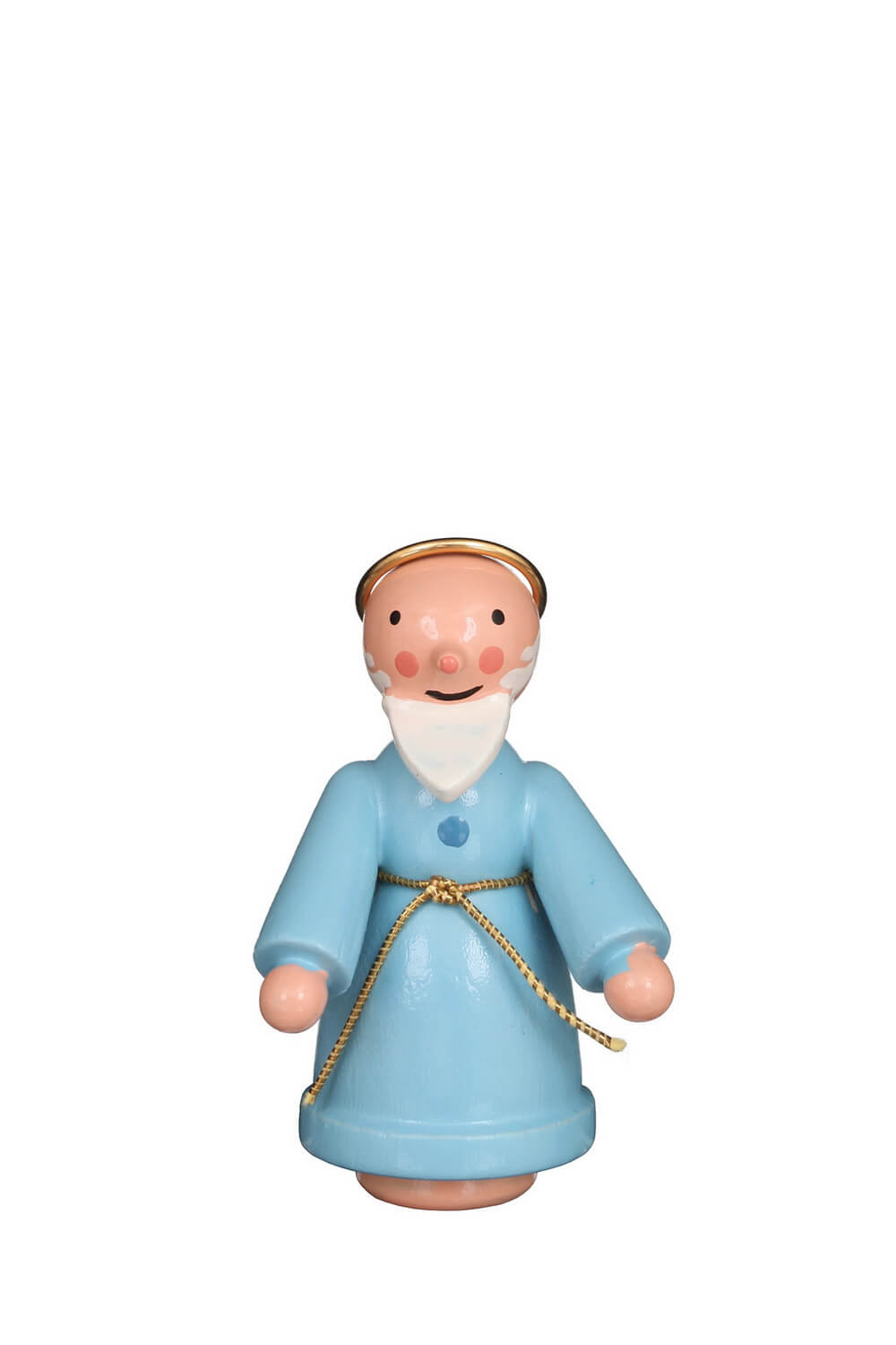 Miniature - Musical angel Petrus, 4 cm, colored by Christian Ulbricht