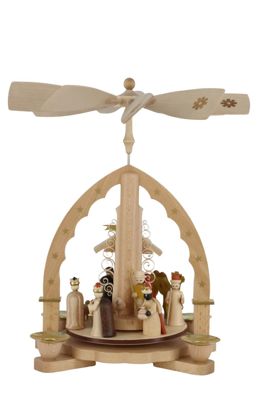 Weihnachtspyramide Heilige Geschichte, 27 cm von Richard Glässer_2