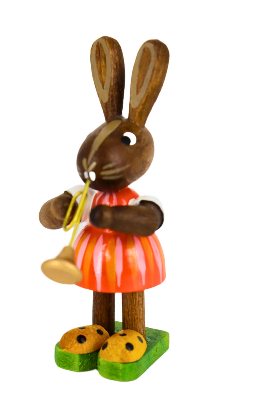 Easter Bunny - Girl with trumpet by Figurenland Uhlig GmbH_2