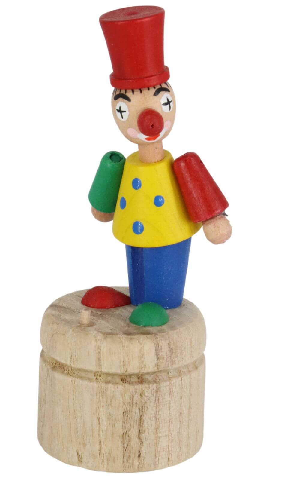 Wobbly figure clown, colored, 7 cm by SEIFFEN.COM_3