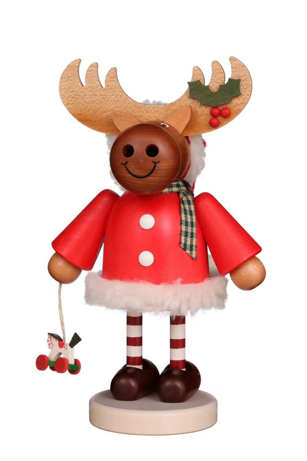 Smoking man rascal moose, 18 cm by Christian Ulbricht