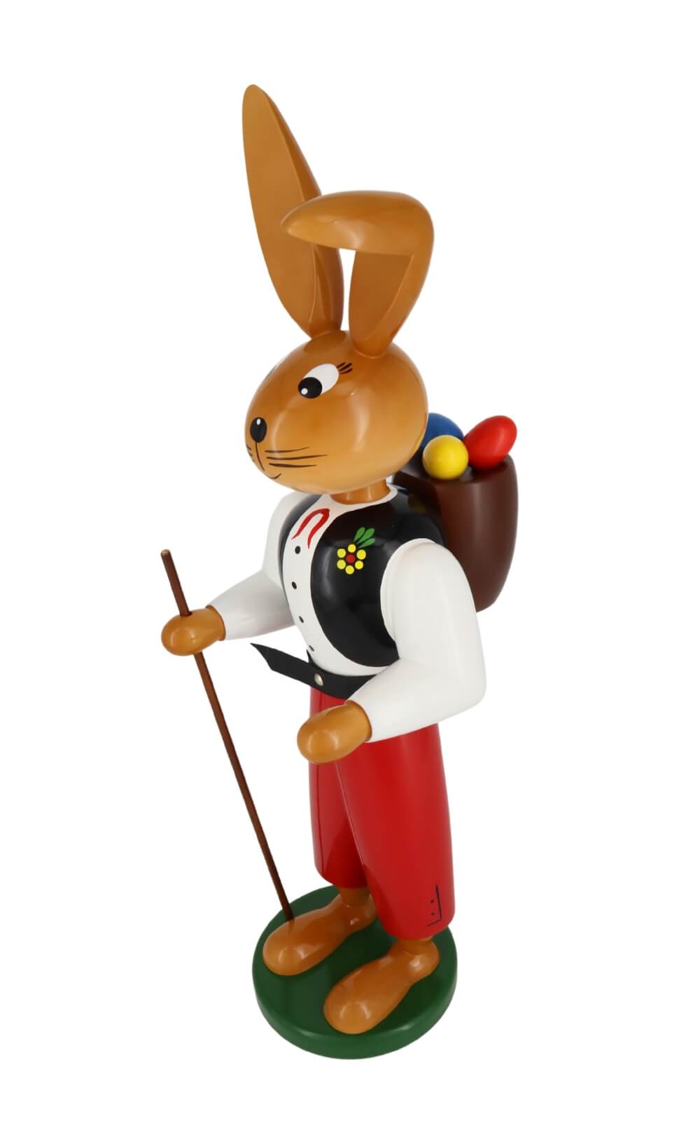 Easter bunny Wanderbursche, 57 cm by Holzkunst Gahlenz_1