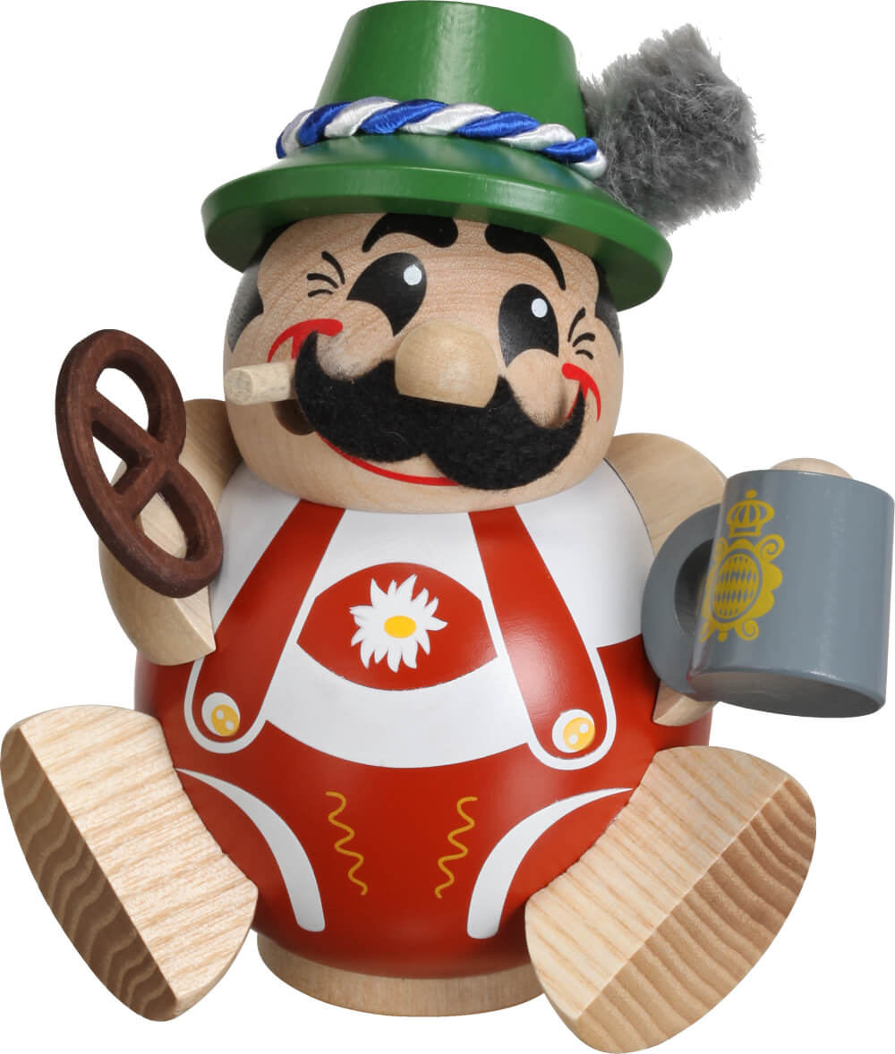 Smoking man -  Smoking man Bayer by Seiffener Volkskunst