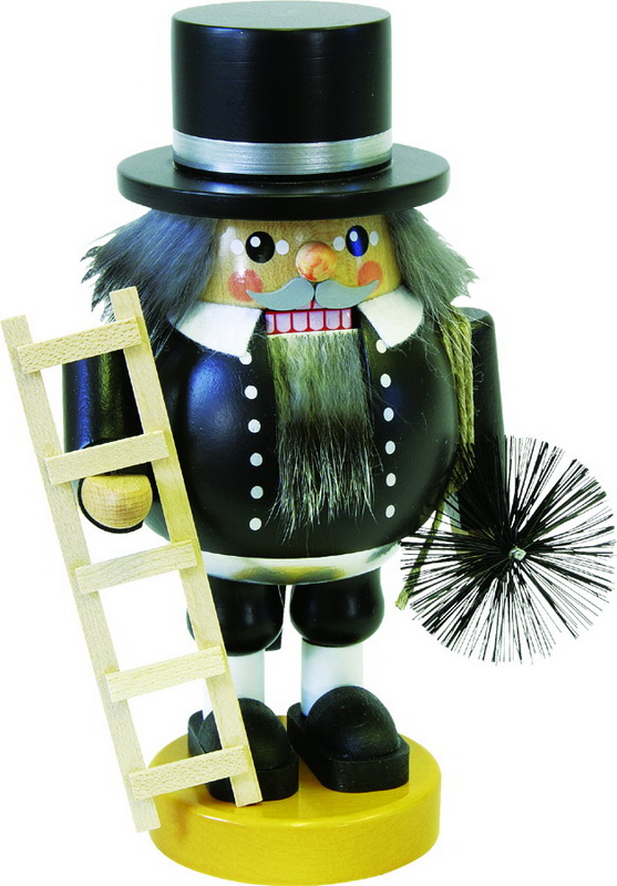 Nussknacker Essenkehrer, 19 cm von Richard Glässer
