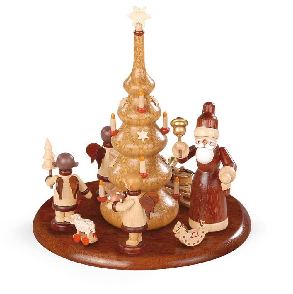 Motivplattform Weihnachtsmann für Spieluhr M19840 von Müller Kleinkunst