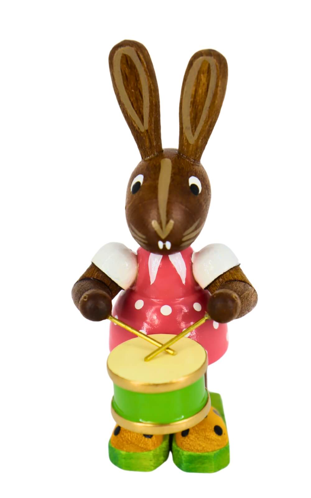 Osterhase - Mädchen mit Trommel von Figurenland Uhlig GmbH_3