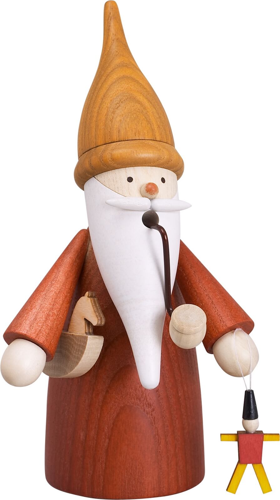 Räuchermann Spielzeugwichtel, 16 cm von Seiffener Volkskunst eG