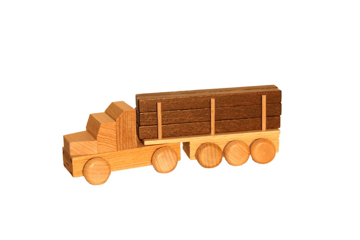 Holzauto US Truck Langholz, natur von Ebert GmbH