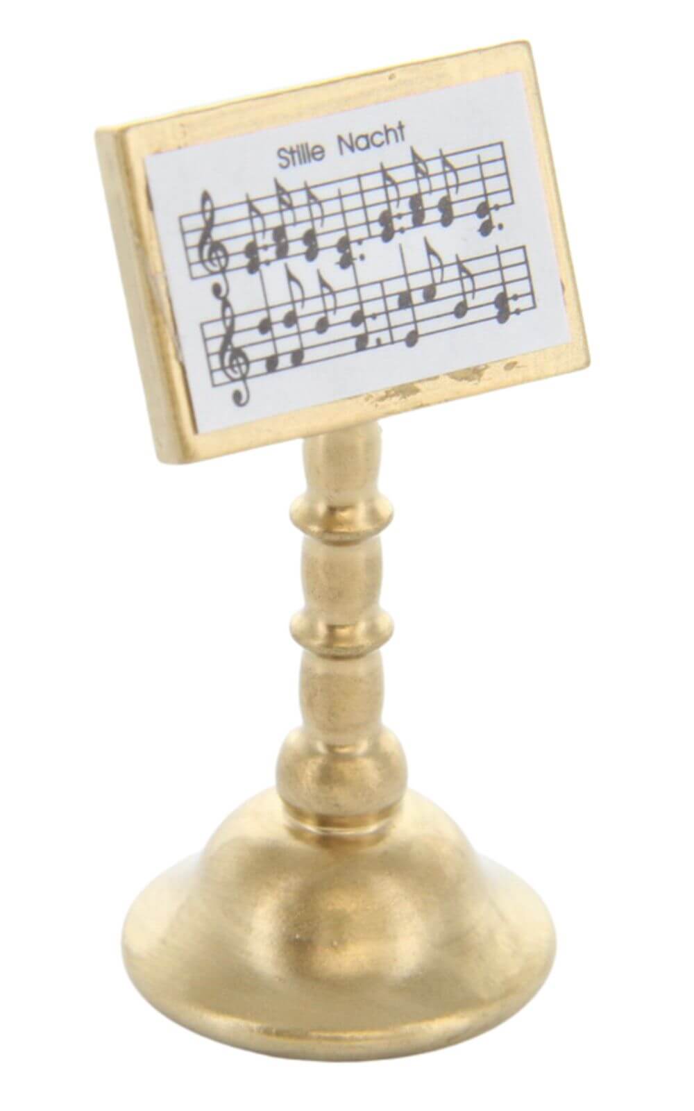 Accessories - Music stand Silent Night, 4 cm, colored by Figurenland Uhlig GmbH