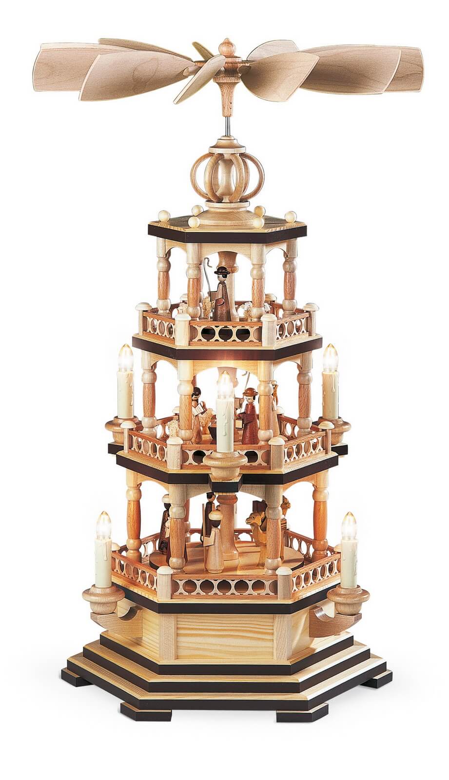 Christmas pyramid Holy Story, 58 cm by Müller Kleinkunst
