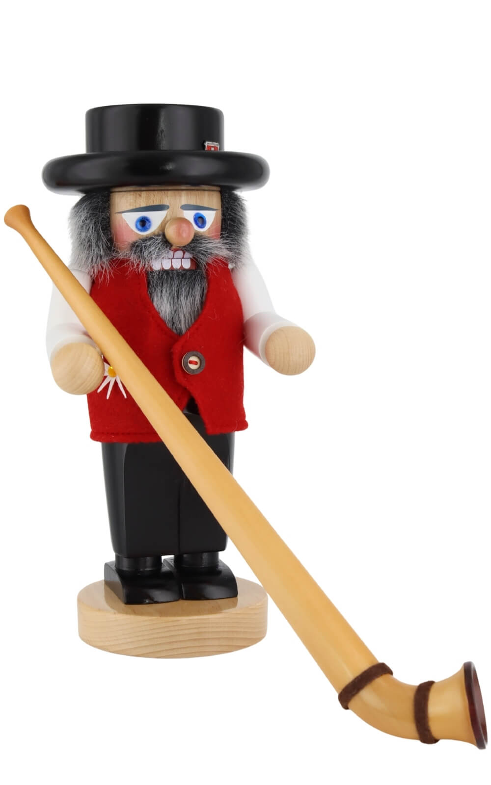 Nutcracker Alphorn Player, 30 cm by Steinbach_2