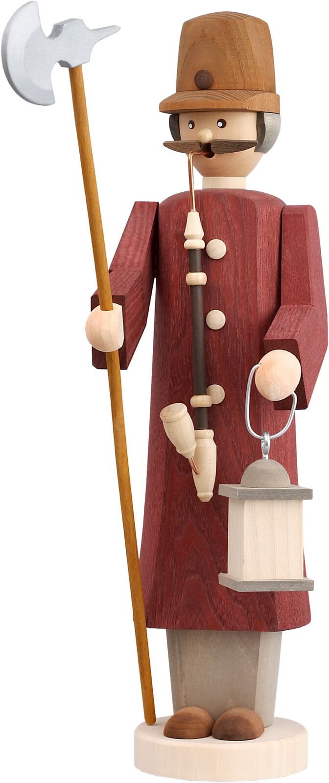 Räuchermännchen Nachtwächter, 31 cm, farbig von Seiffener Volkskunst eG