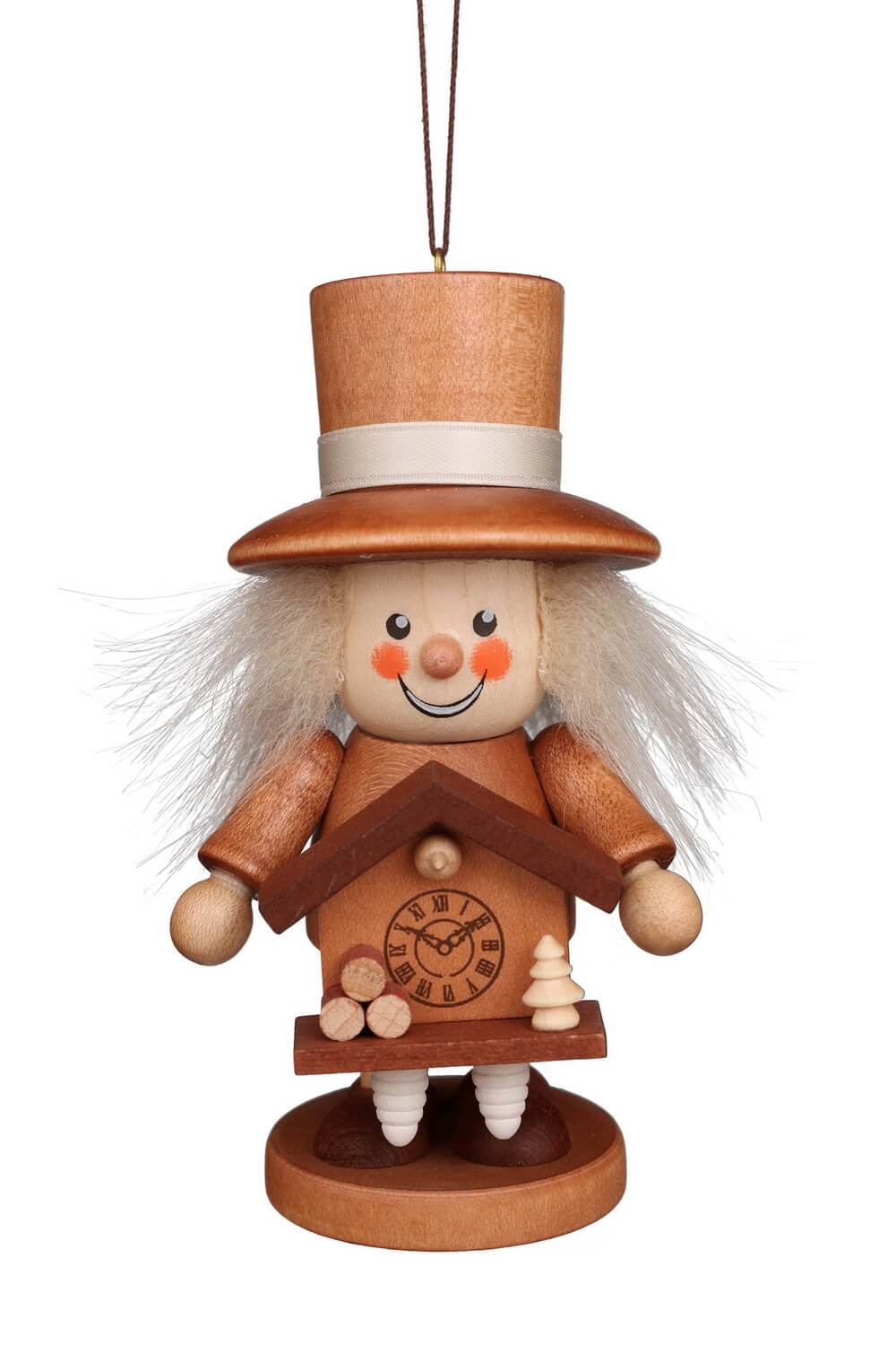 Christmas tree decoration Strolch Black Forest nature, 11 cm by Christian Ulbricht