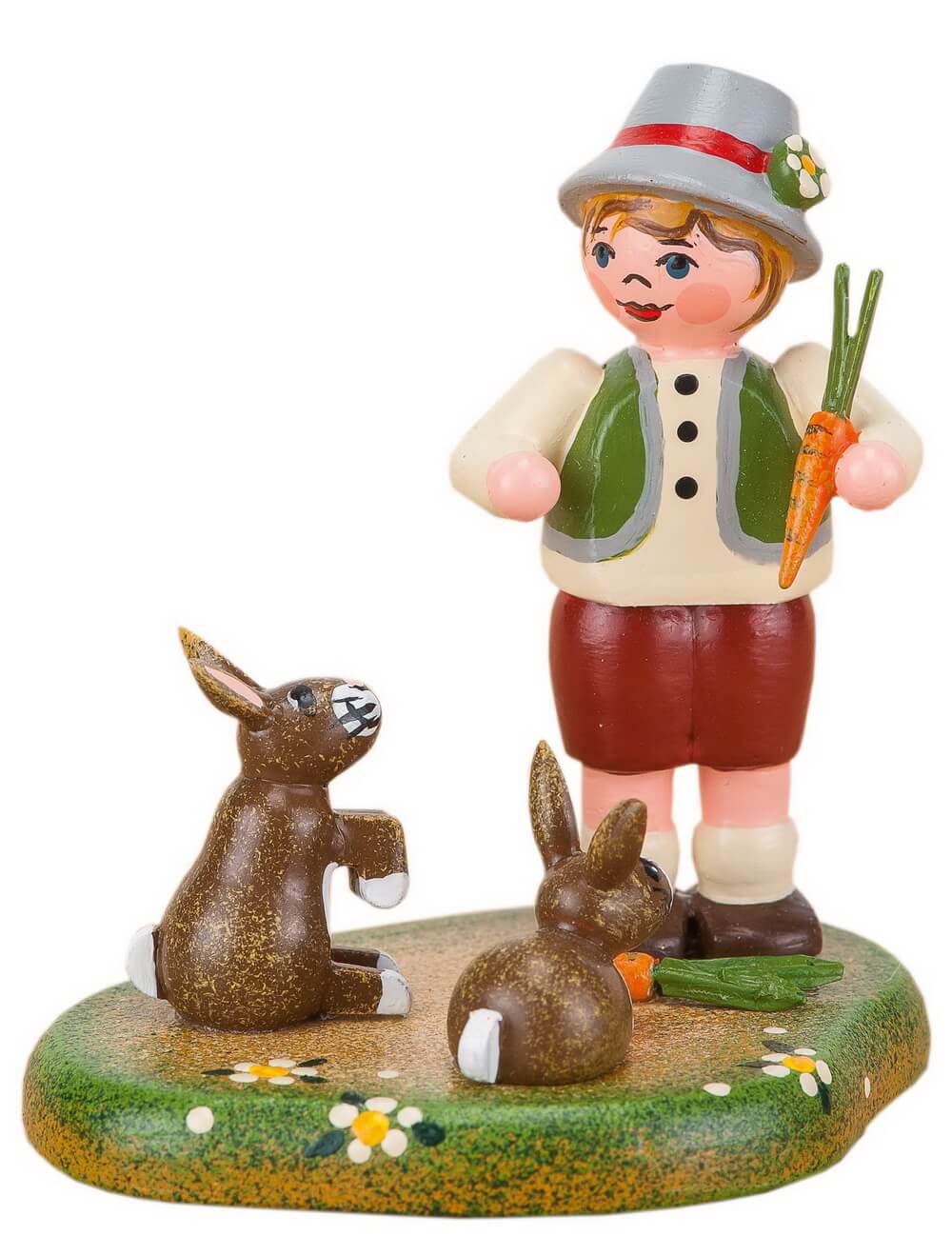 Miniatur - Landidyll Paulchens Langohren, 6 cm von Hubrig Volkskunst