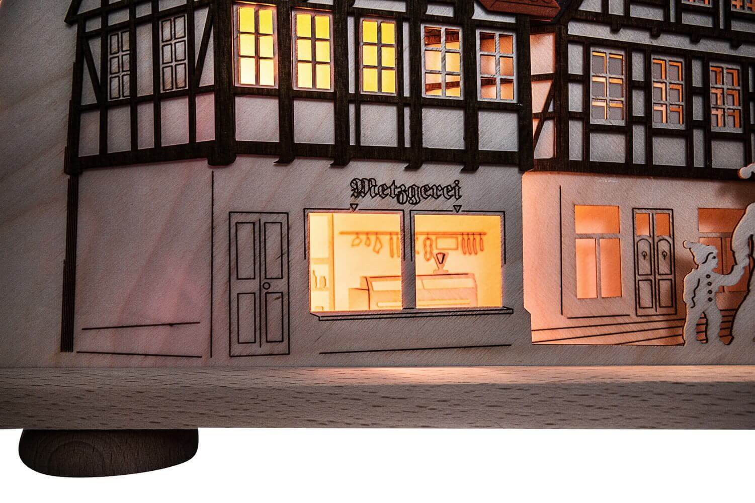 LED Schwibbogen Altstadt, 66 cm von Weigla_Bild2