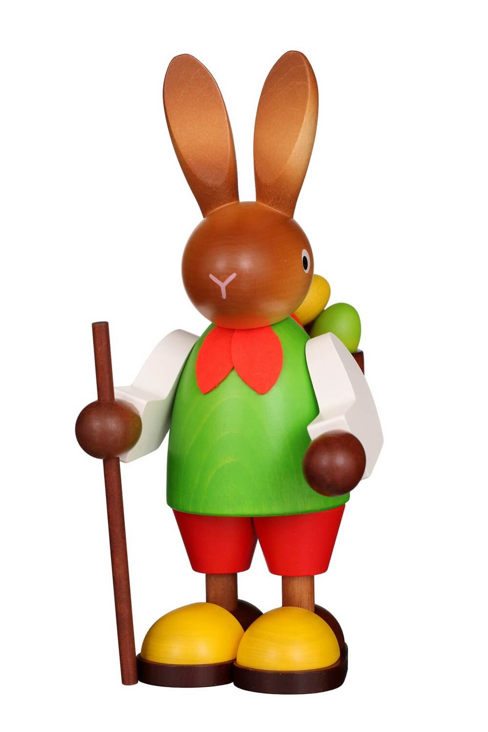 Osterhase mit Eierkorb, 22 cm von Christian Ulbricht