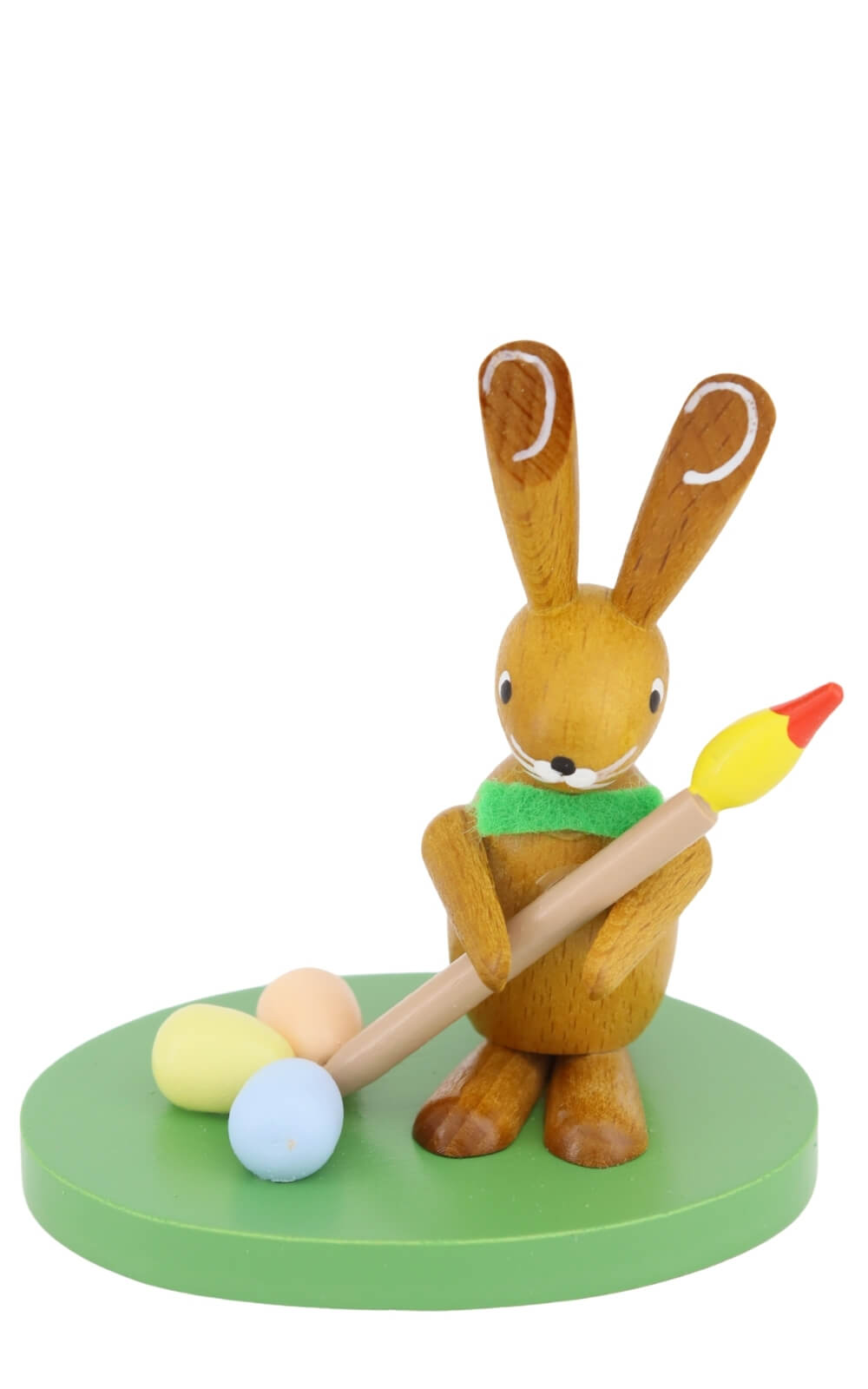 Osterhase mit Pinsel, farbig, 7 cm von Ralf Zenker_1