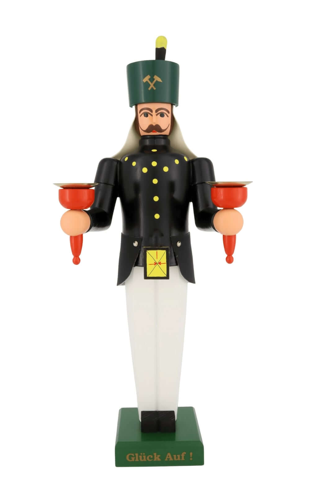Miner, 38 cm / 15 inch, colored, for wax candles from SEIFFEN.COM_1
