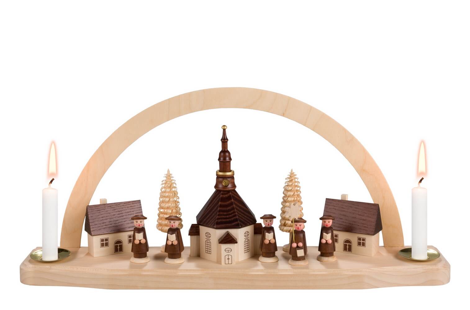 Candle arch Seiffen church for wax candles by SEIFFEN.COM_1
