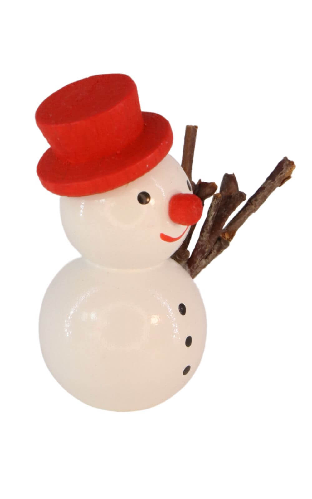 Snowman with red hat, 4 cm by SEIFFEN.COM_2