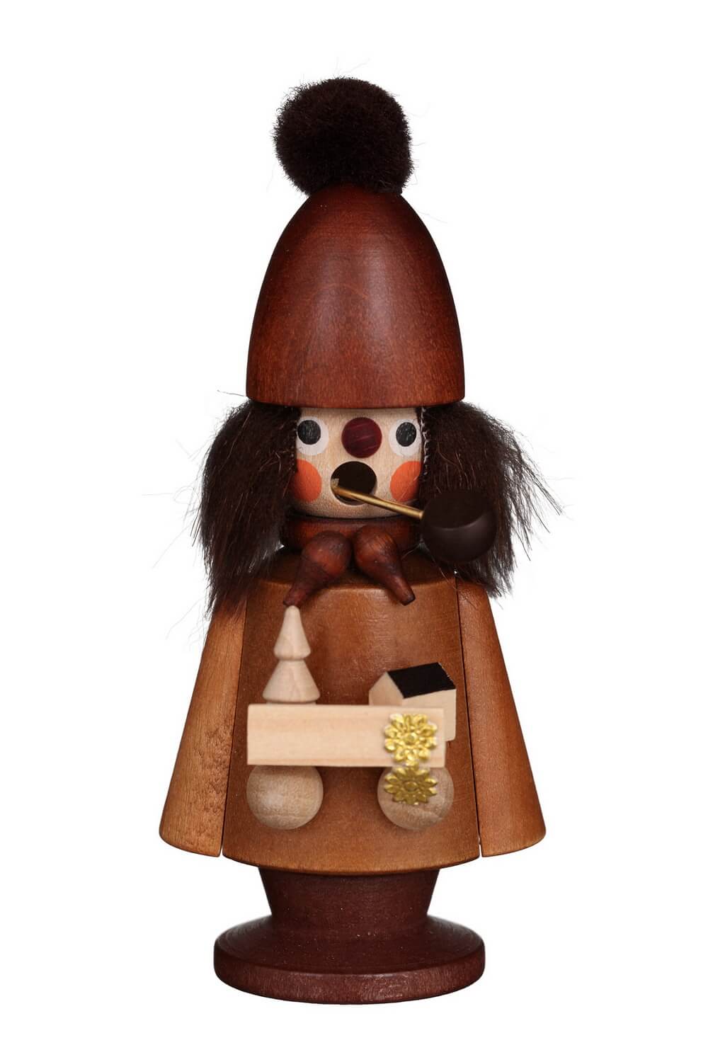 Räuchermännchen Striezelmännle, natur, 11 cm von Christian Ulbricht