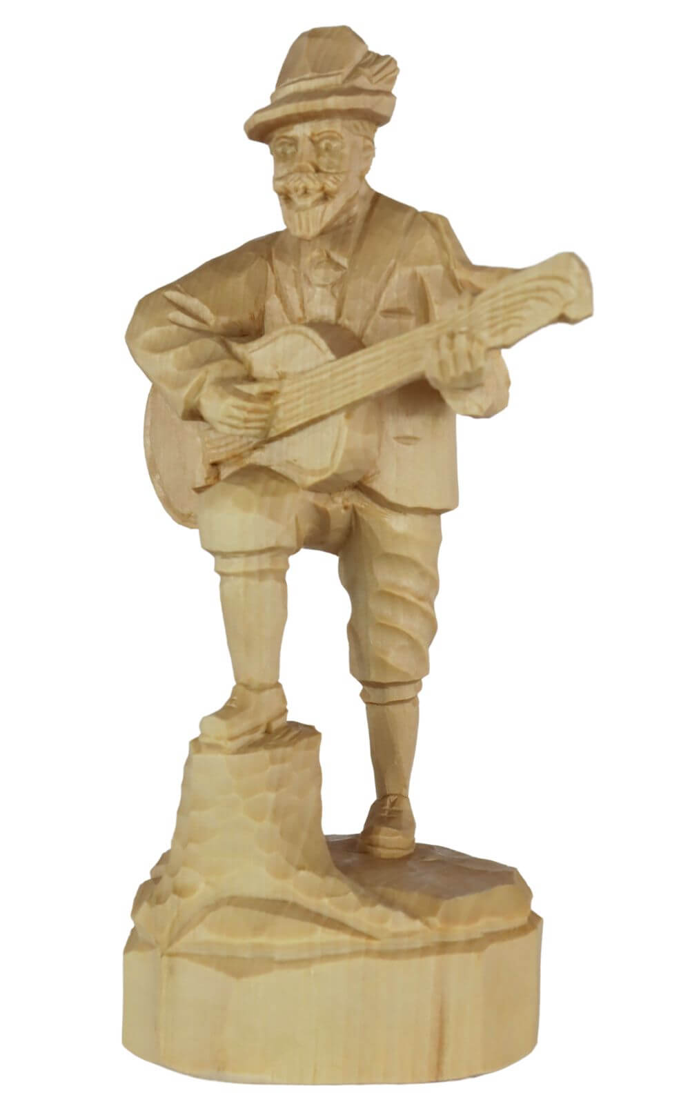 Anton Günther, carved, natural, 25 cm by Schnitzkunst aus dem Erzgebirge_1