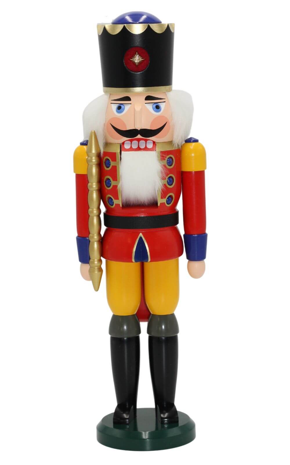 Nutcracker king in red, 50 cm by Seiffener Volkskunst eG