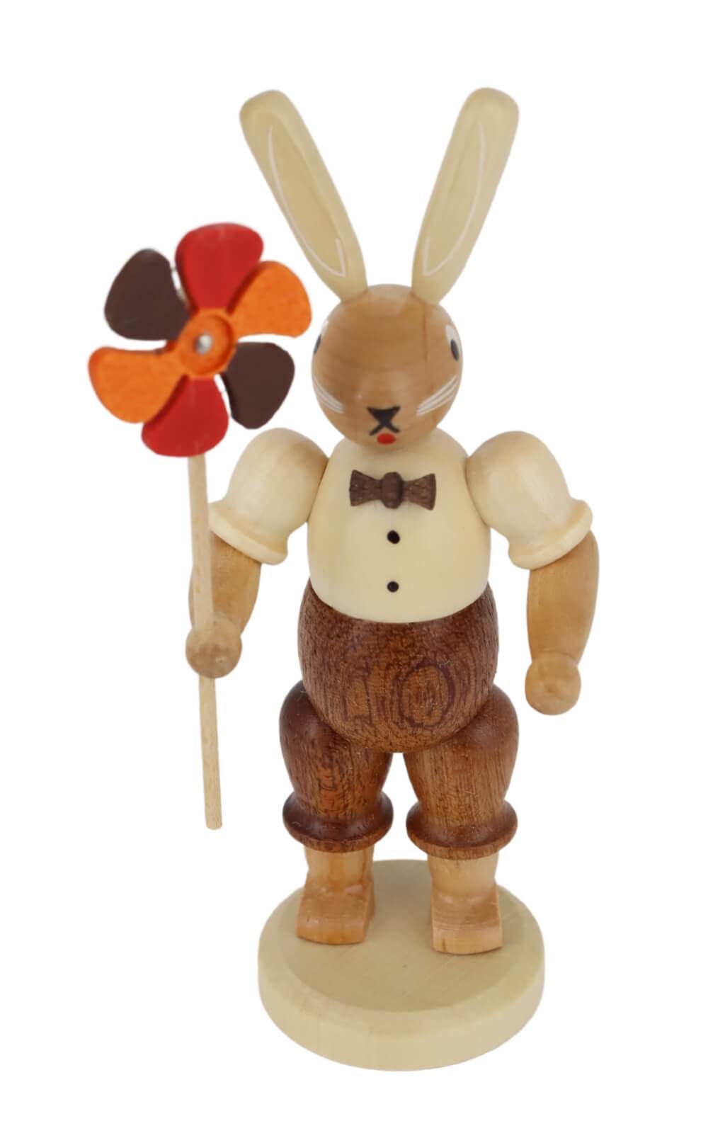 Osterhase - Mann mit Windrad, natur von Müller Kleinkunst_2