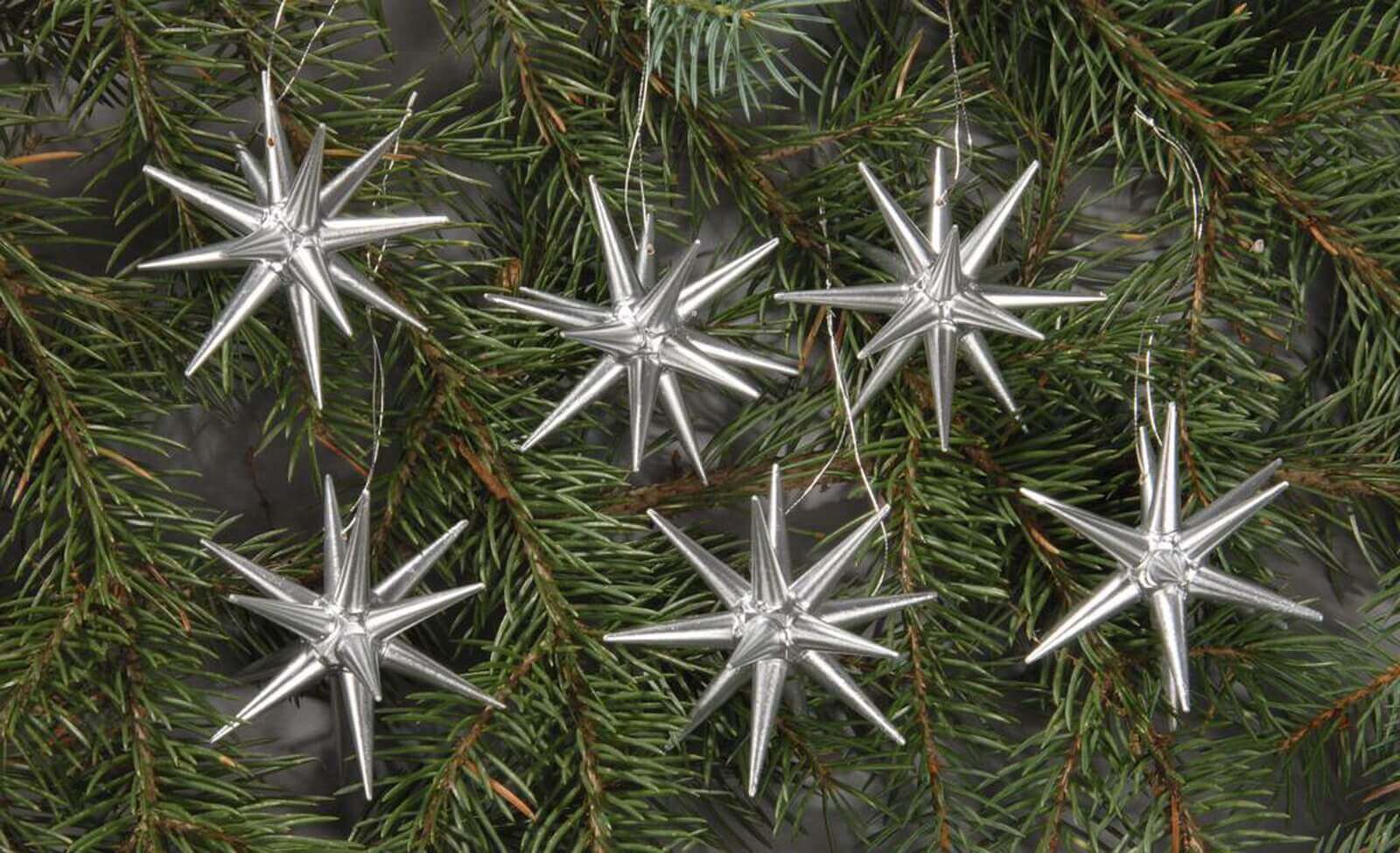 Christmas tree decorations made of wood, 6-piece by Albin Preißler_Picture2