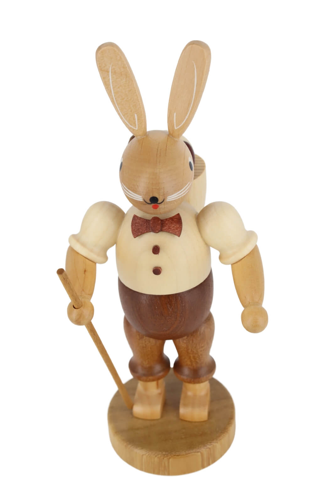 Osterhase mit Korb, natur, 18 cm von Müller Kleinkunst_2