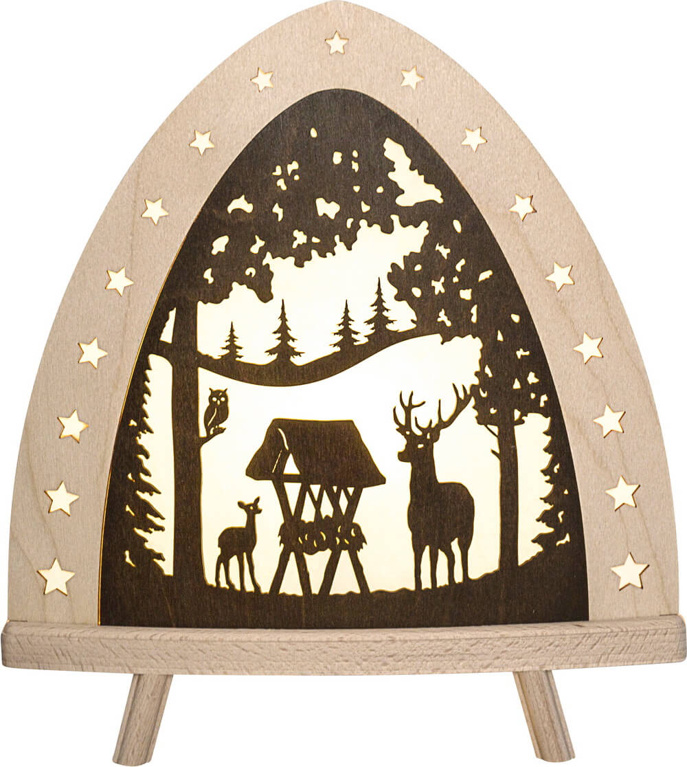 LED Standleuchte Hirsch von Weigla