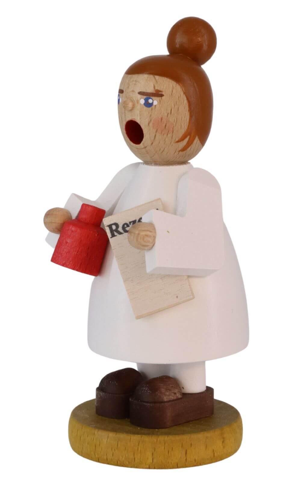 Räuchermännchen Ärztin, 11 cm von Richard Glässer_Bild1