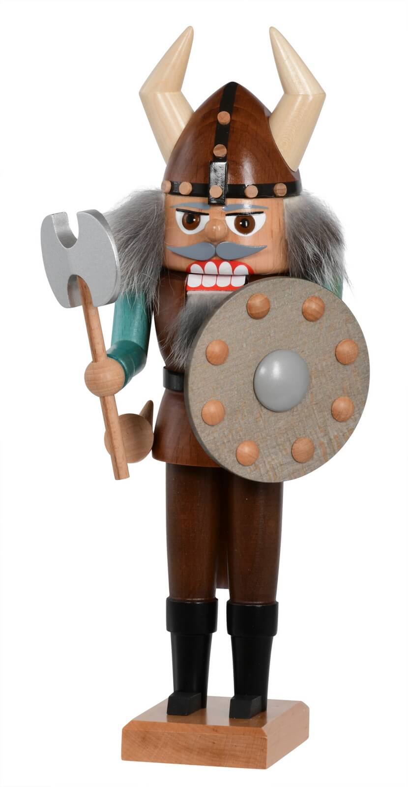 Nussknacker von KWO mit dem Motiv eines Wikingers, 29 cm