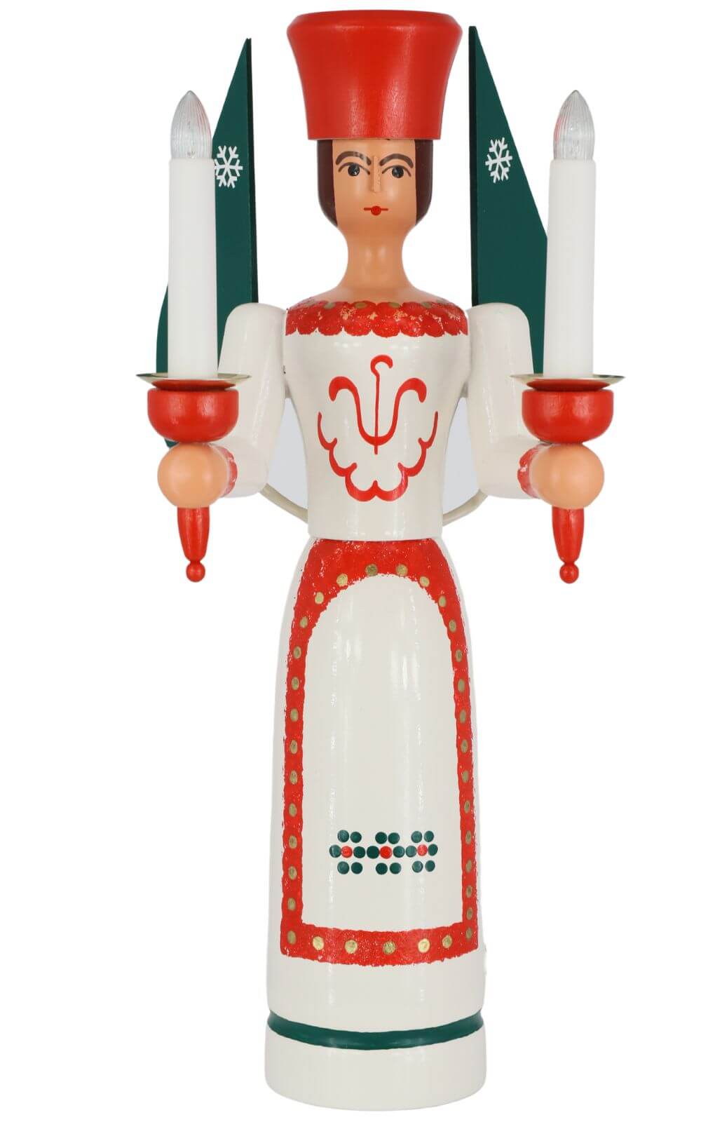 Christmas angel, colored, electrically illuminated, 38 cm by SEIFFEN.COM_2