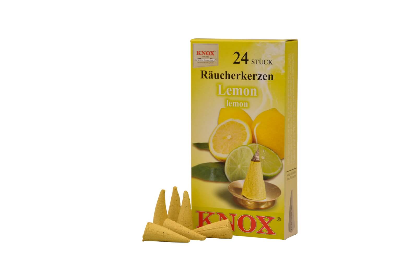 Räucherkerzen - Lemmon, 24 Stück von KNOX