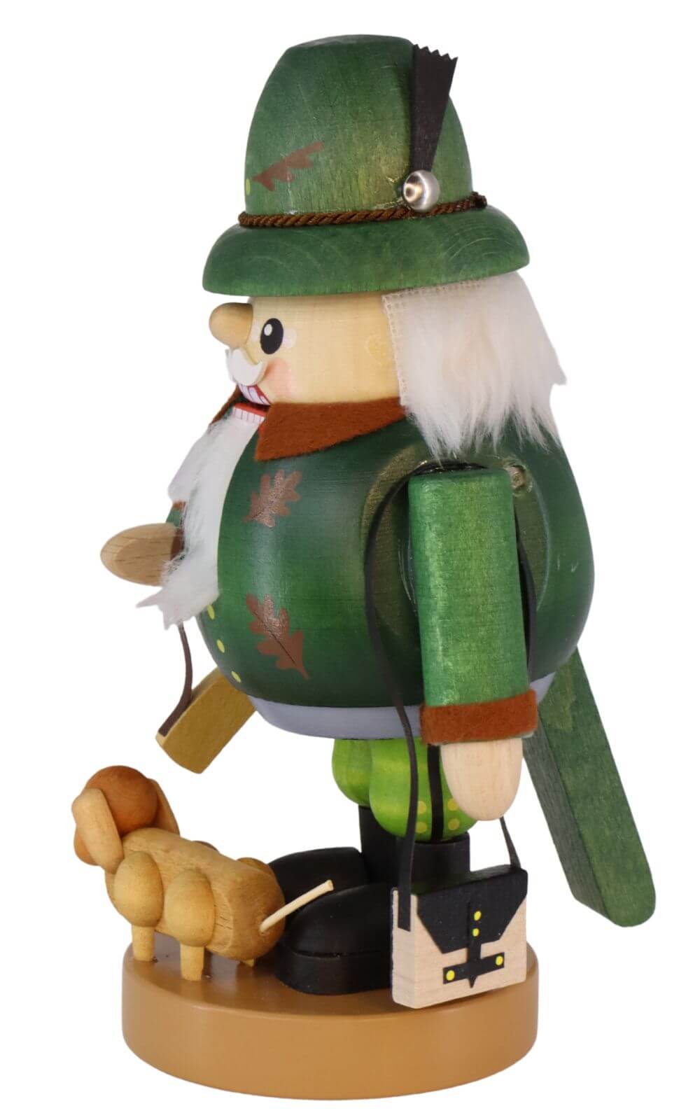 Nussknacker Förster mit Dackel, 21 cm von Richard Glässer_3