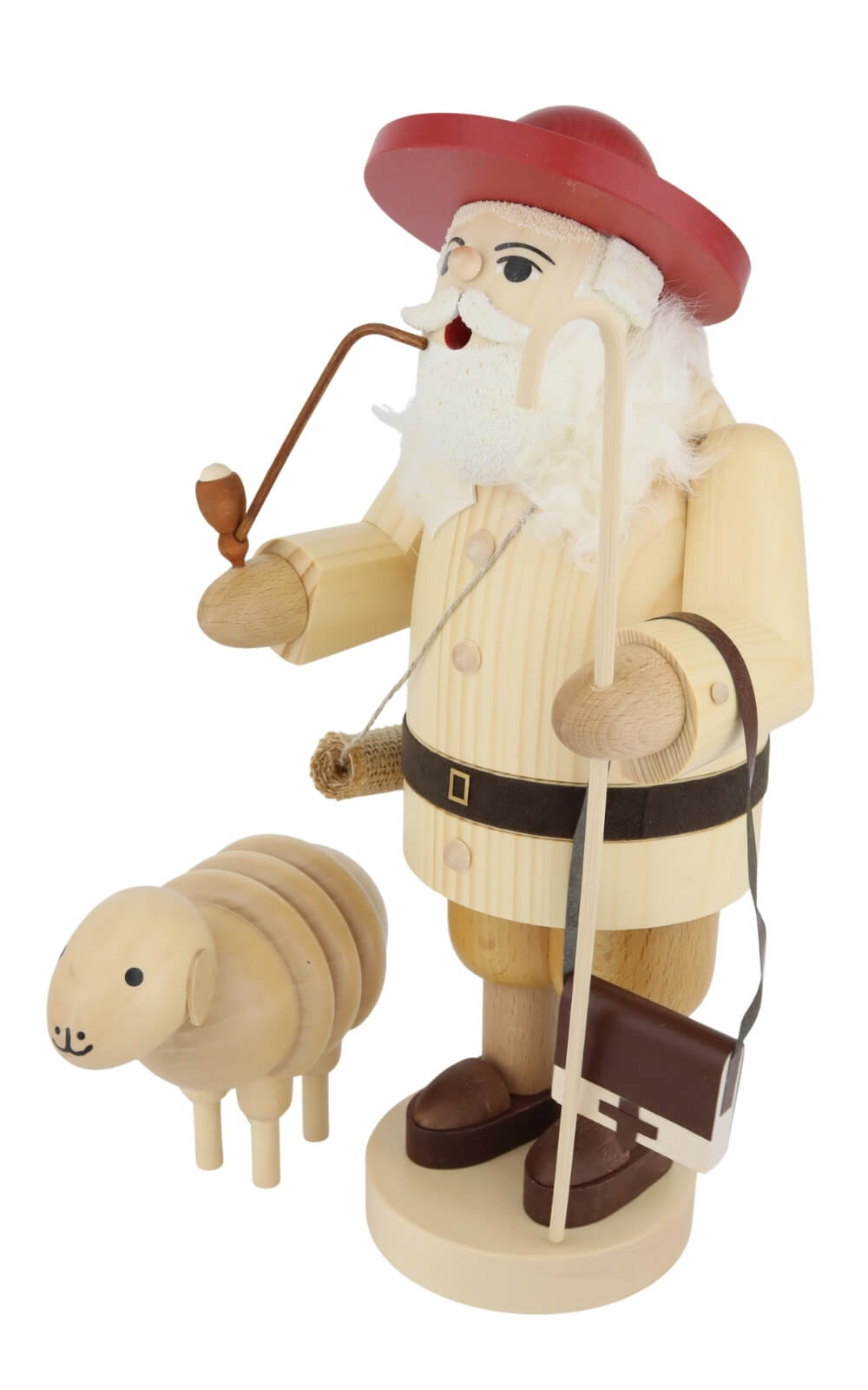 Räuchermännchen Schäfer mit Schaf, 34 cm von Richard Glässer_2