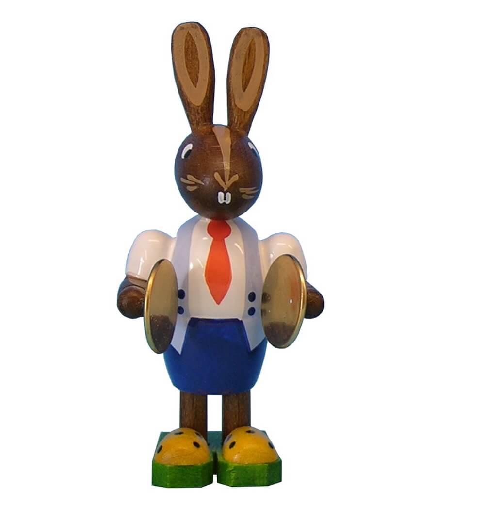 Osterhase - Junge mit Becken von Figurenland Uhlig GmbH