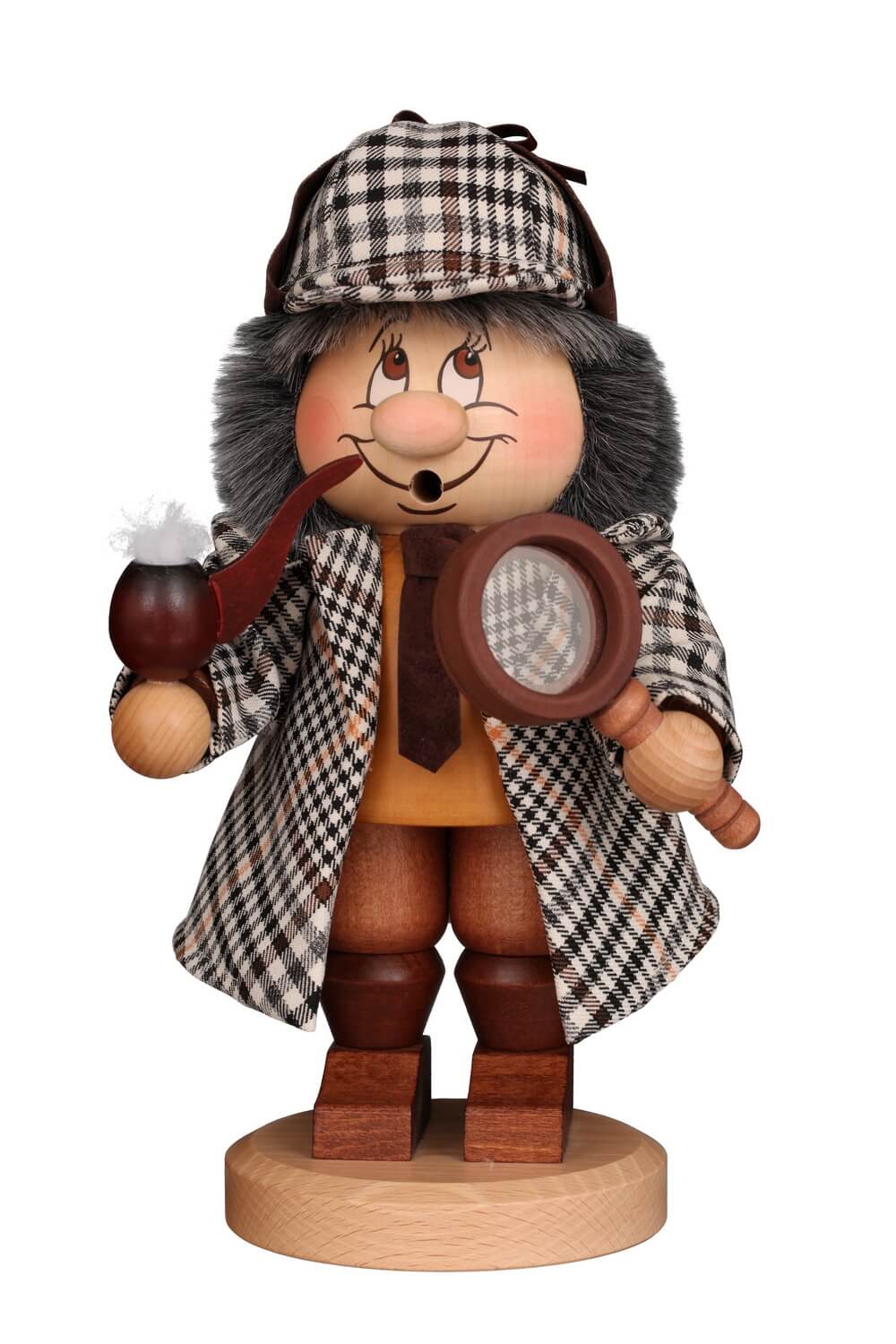 Räuchermännchen Wichtel Sherlock Holmes
