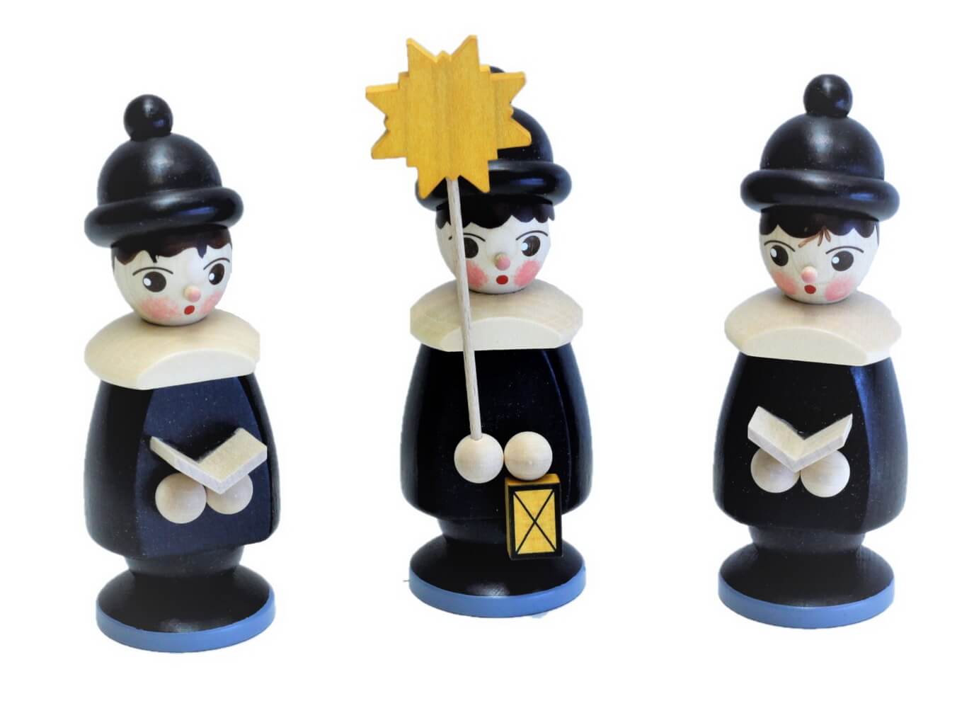 Miniatur Kurrende, schwarz - 3 teilig von SEIFFEN.COM