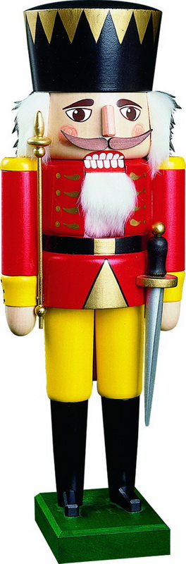 Nutcracker King, 46 cm by Richard Glässer