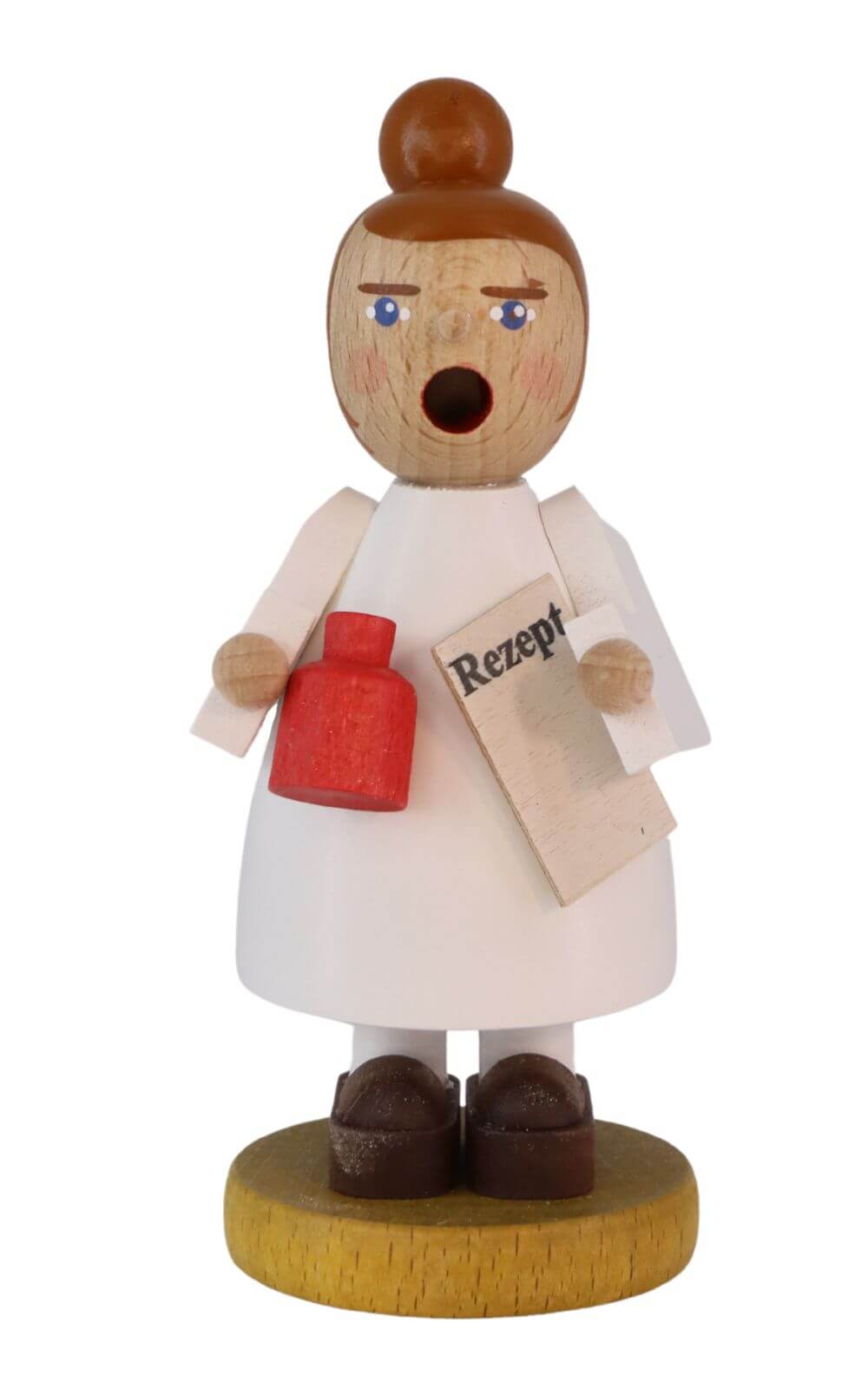 Räuchermännchen Ärztin, 11 cm von Richard Glässer