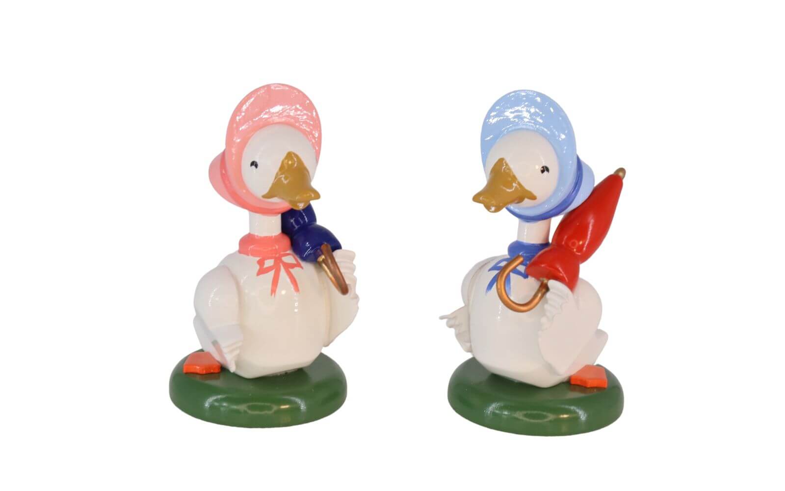 Miniature geese with umbrella, colored by SEIFFEN.COM_3