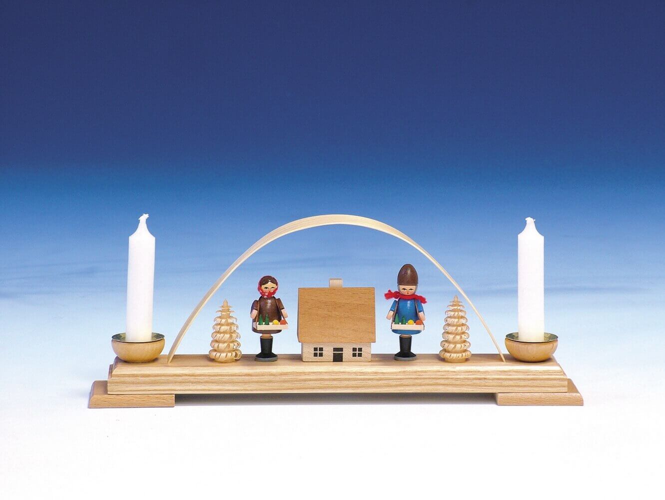 Candle holder mini candle arch with Striezel children by Knuth Neuber_1