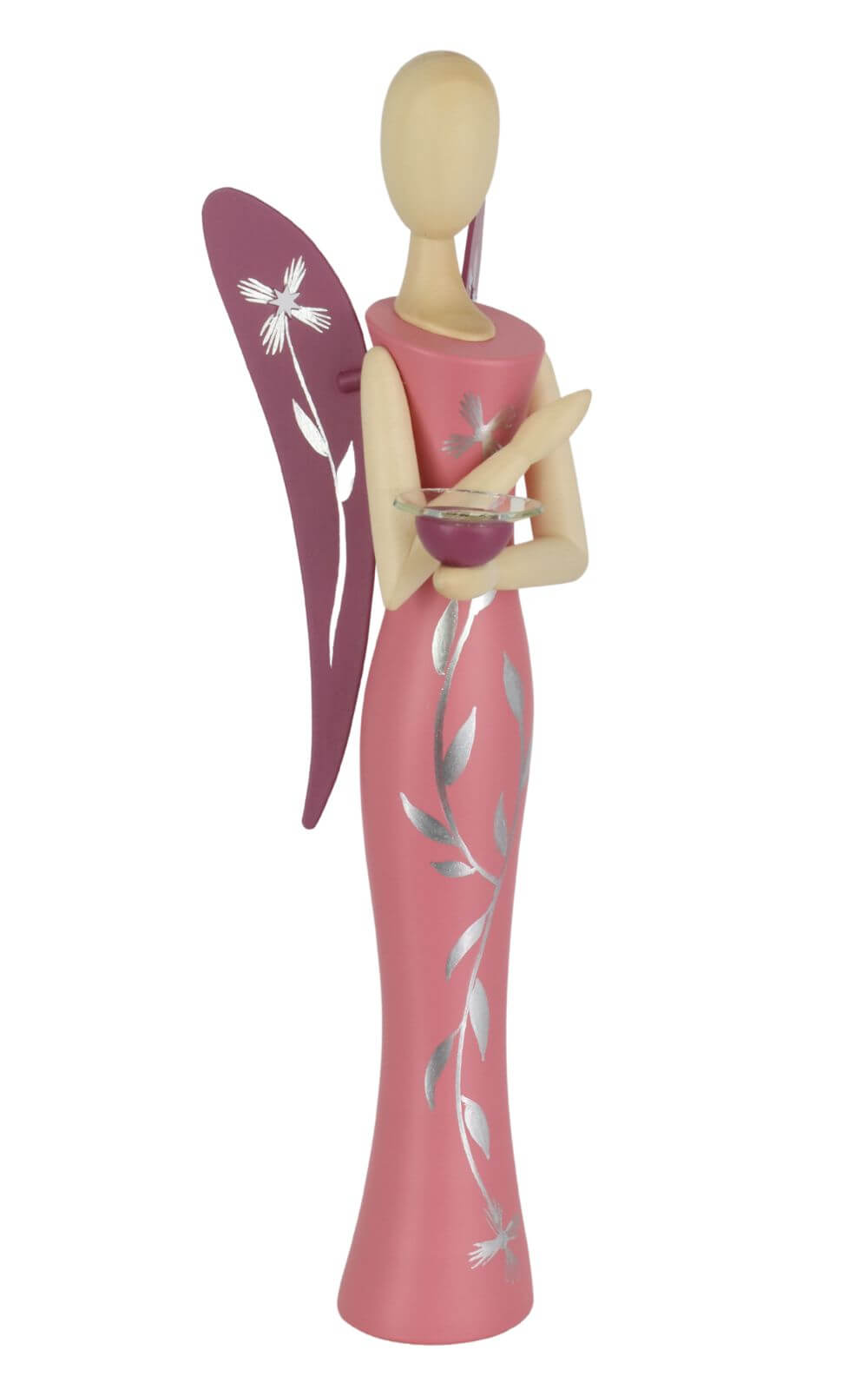 Engel - Sternkopf, Sweet Romance, stehend, 25 cm von Holzkunst Gahlenz_1