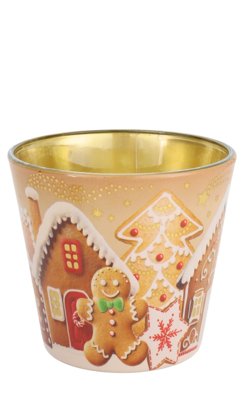 EWA Duftkerze Gingerbread Town - Pfefferkuchenstadt Ø 90 mm & 90 mm Höhe_3