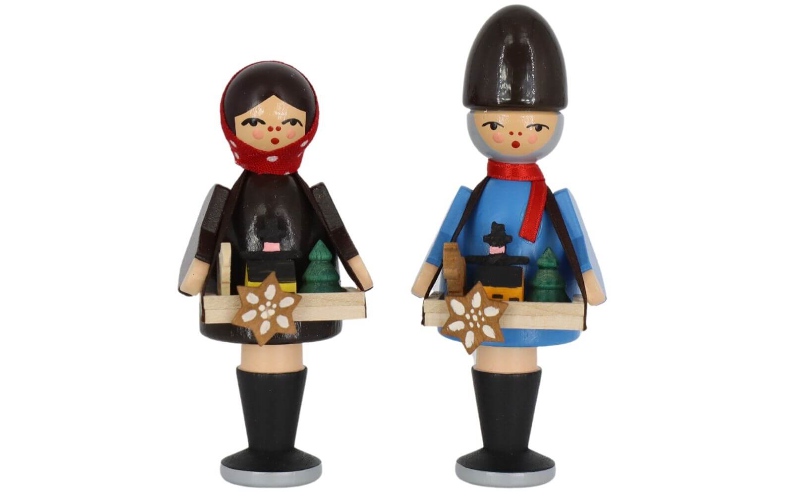 Miniatur Striezelkinder, farbig, 9 cm von Knuth Neuber_1
